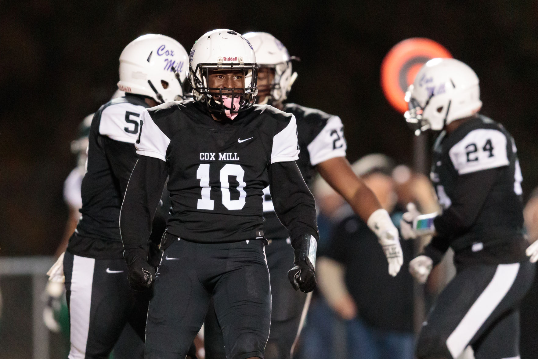 Cox Mill defeats Central Cabarrus 31-6 on Senior Night.